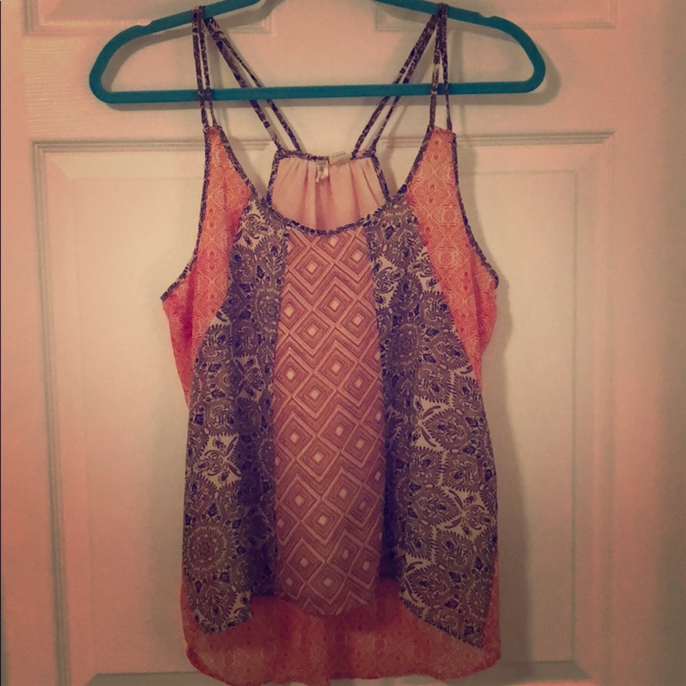 Patterned tank